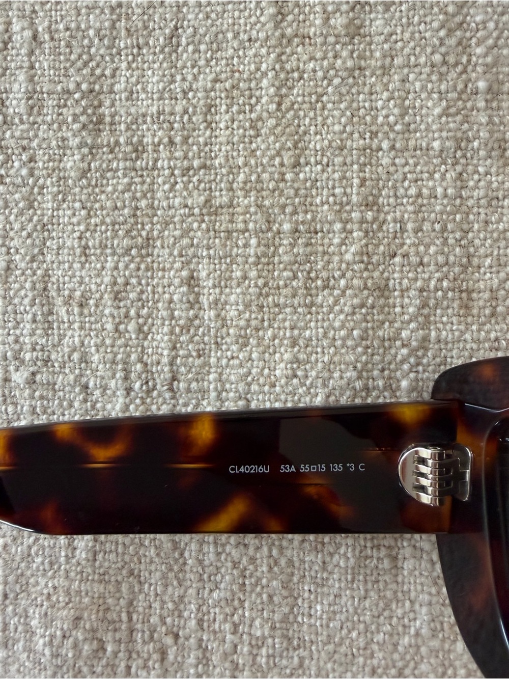 Celine Tortoiseshell Brown Cat-Eye Sunglasses - Picture 7 of 8